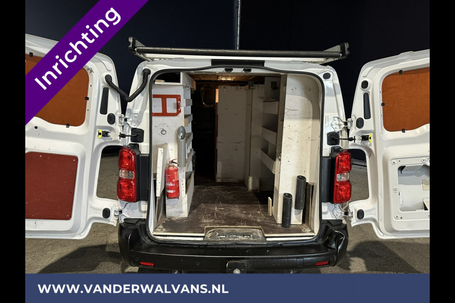 Opel Vivaro 2.0 CDTI 123pk **BPM VRIJ voor de Ondernemer** L3H1 inrichting Euro6 Airco | 2x zijdeur | Imperiaal | 2500kg Trekhaak Navigatie, Camera, Apple Carplay, Android Auto, Cruisecontrol, Parkeersensoren, Bijrijdersbank