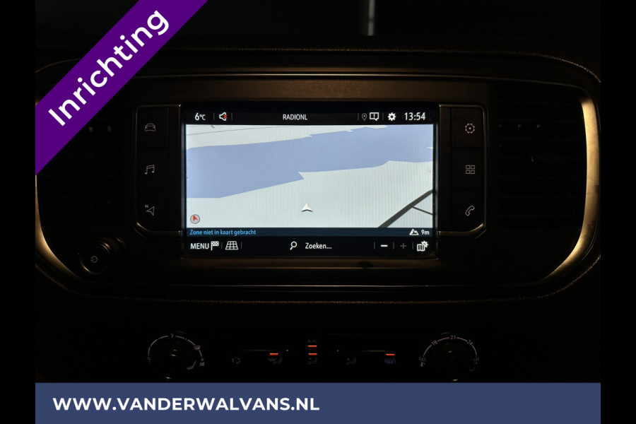 Opel Vivaro 2.0 CDTI 123pk **BPM VRIJ voor de Ondernemer** L3H1 inrichting Euro6 Airco | 2x zijdeur | Imperiaal | 2500kg Trekhaak Navigatie, Camera, Apple Carplay, Android Auto, Cruisecontrol, Parkeersensoren, Bijrijdersbank