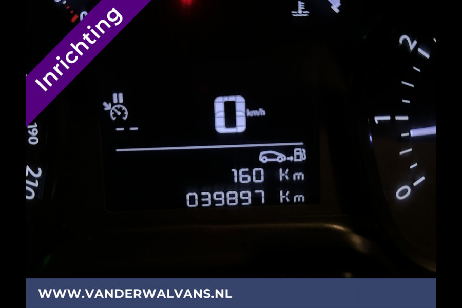 Opel Vivaro 2.0 CDTI 123pk **BPM VRIJ voor de Ondernemer** L3H1 inrichting Euro6 Airco | 2x zijdeur | Imperiaal | 2500kg Trekhaak Navigatie, Camera, Apple Carplay, Android Auto, Cruisecontrol, Parkeersensoren, Bijrijdersbank