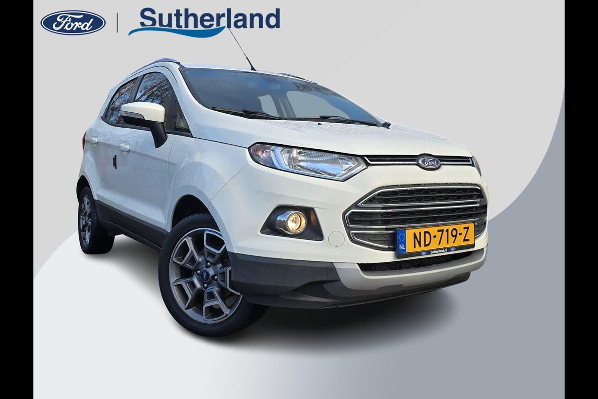 Ford EcoSport 1.0 EcoBoost Titanium 125pk | Trekhaak | Stoelverwarming | SONY Audio | Climate Control | Cruise control