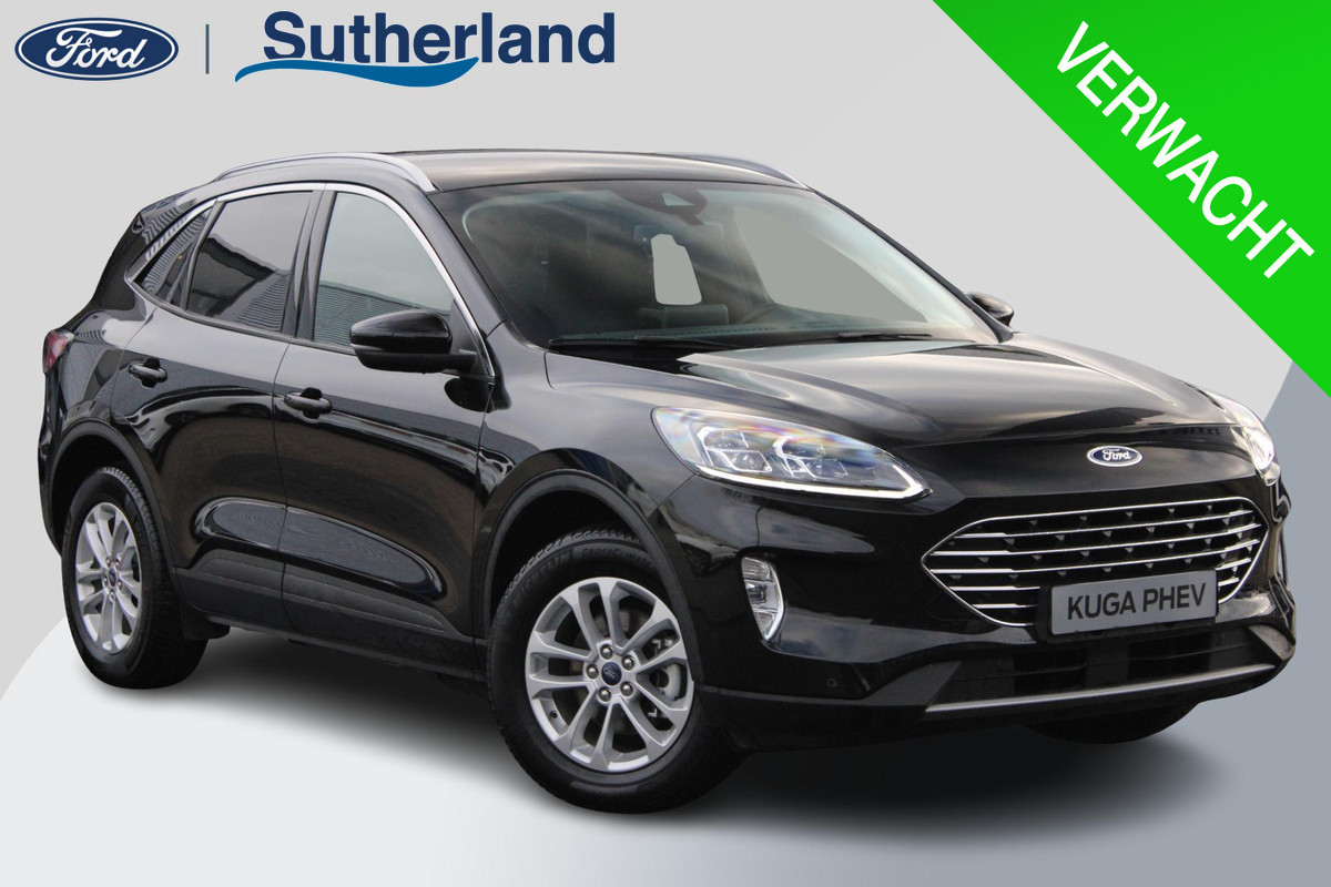 Ford Kuga 2.5 PHEV Titanium X 225pk | Winterpack | Elek. Achterklep | B&O Play | Half Leder | Michelin Cross Climate | 1.500kg Trekgewicht