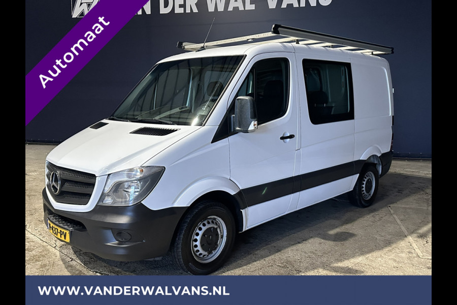 Mercedes-Benz Sprinter 211 CDI Automaat **BPM VRIJ voor de Ondernemer** L1H1 Dubbele Cabine Euro6 Airco | 6-Zits Cruisecontrol, Imperiaal, Trekhaak