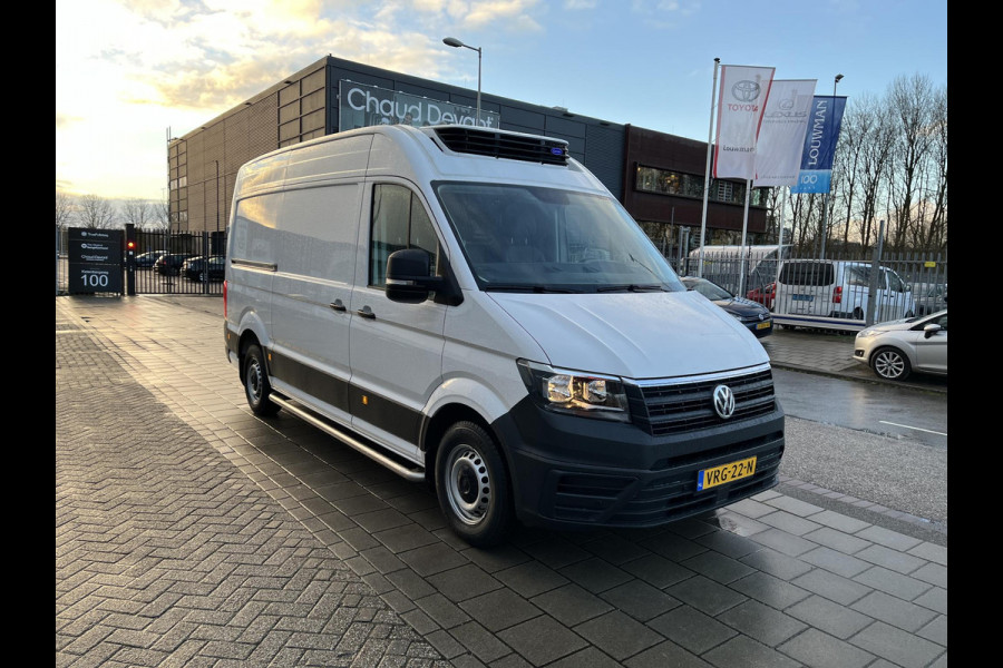 Volkswagen Crafter 35 2.0 TDI L3H2 Koelwagen 177 pk | Nachtkoeling | Carrier | Navigatie | Parkeersensoren | Achteruitrijcamera | Airco | 2 zitplaatsen rechtsvoor |