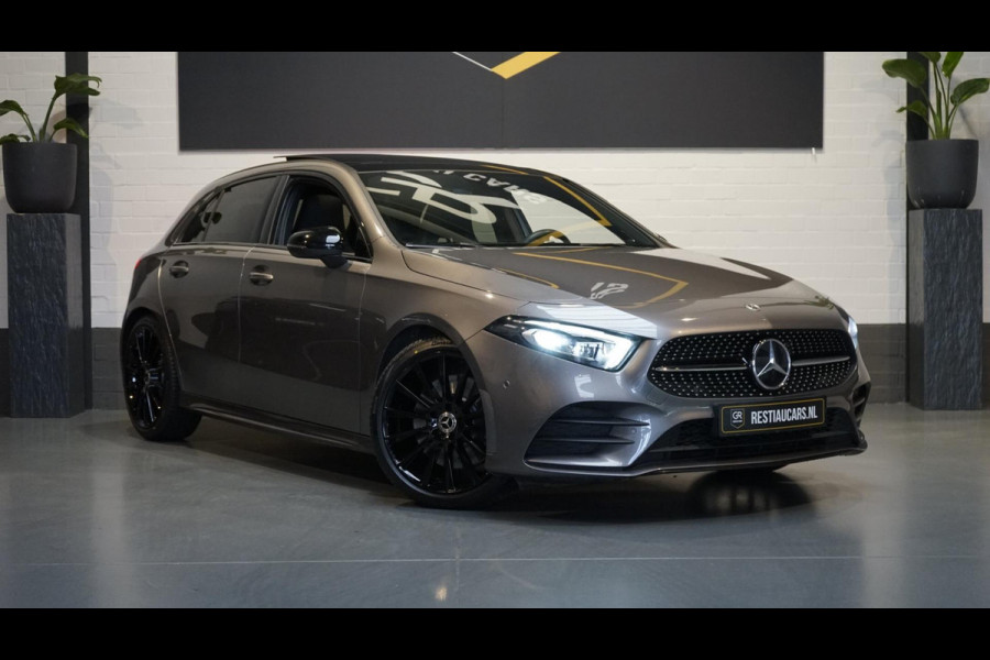 Mercedes-Benz A-Klasse A250 4MATIC AMG-AMBIANCE-BURMESTER-CAMERA-CRUISE-NAVI-PANORAMA-MULTIBEAM LED-SFEER-WINTER-VIRTUEEL