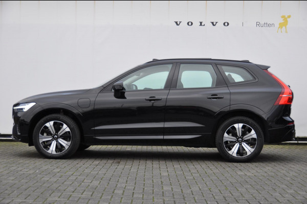 Volvo XC60 T6 350PK Long Range AWD Plus Dark / Panoramisch schuif-kantel dak / Lederen bekleding / Elektrisch bedienbare voorstoelen met geheugen / Stoelverwarming voor en achter / Apple Carplay / Trekhaak /