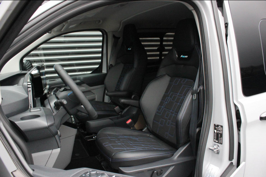 Ford Transit Custom 320 2.0 TDCI L2H1 MS-RT DC AWD DUBBEL CABINE BPM VRIJ / KUIPSTOELEN / DIRECT RIJDEN / NAVIGATIE / GREY MATTER