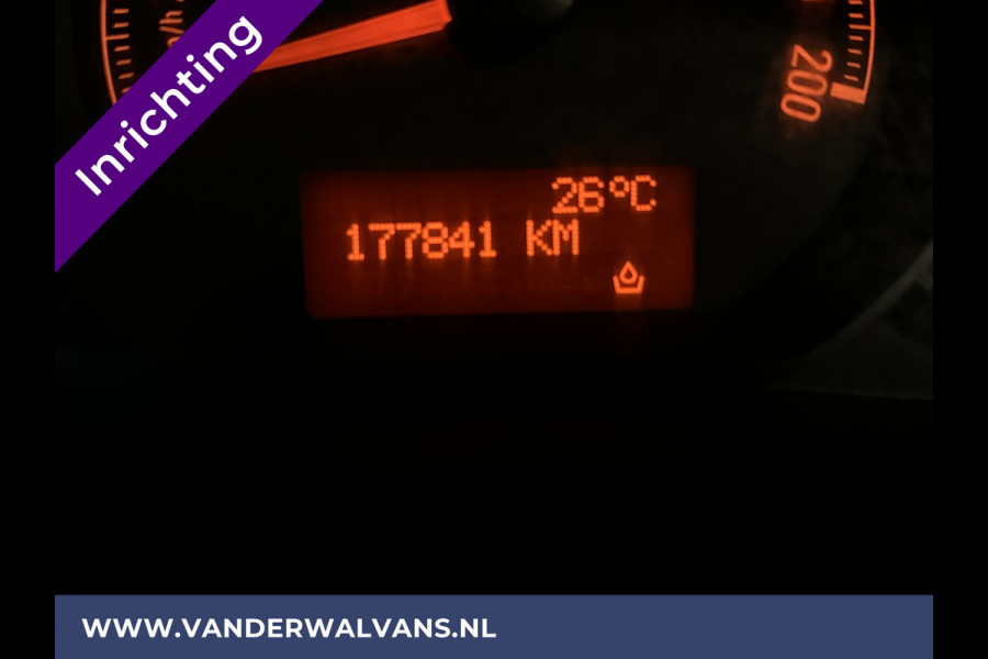 Opel Movano 2.3 CDTI 145pk **BPM VRIJ voor de Ondernemer** L2H2 inrichting Euro6 Airco | Omvormer | Navigatie | Imperiaal Camera, Trap, Cruisecontrol, 2500kg Trekhaak, Parkeersensoren, Bijrijdersbank