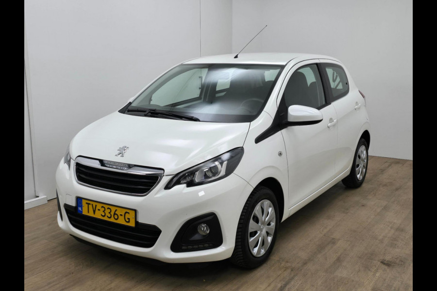 Peugeot 108 Occasion 1.0 e-VTi Active met weinig km's en 1e eigenaar | Tweedehands Peugeot 108 in wit met bluetooth audio | Bovag