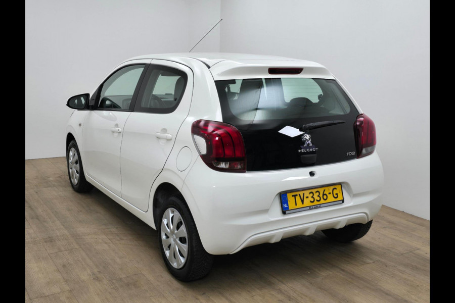 Peugeot 108 Occasion 1.0 e-VTi Active met weinig km's en 1e eigenaar | Tweedehands Peugeot 108 in wit met bluetooth audio | Bovag