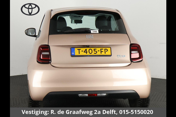 Fiat 500 e Icon 42 kWh | Navigatie | Camera | Smart Entry |