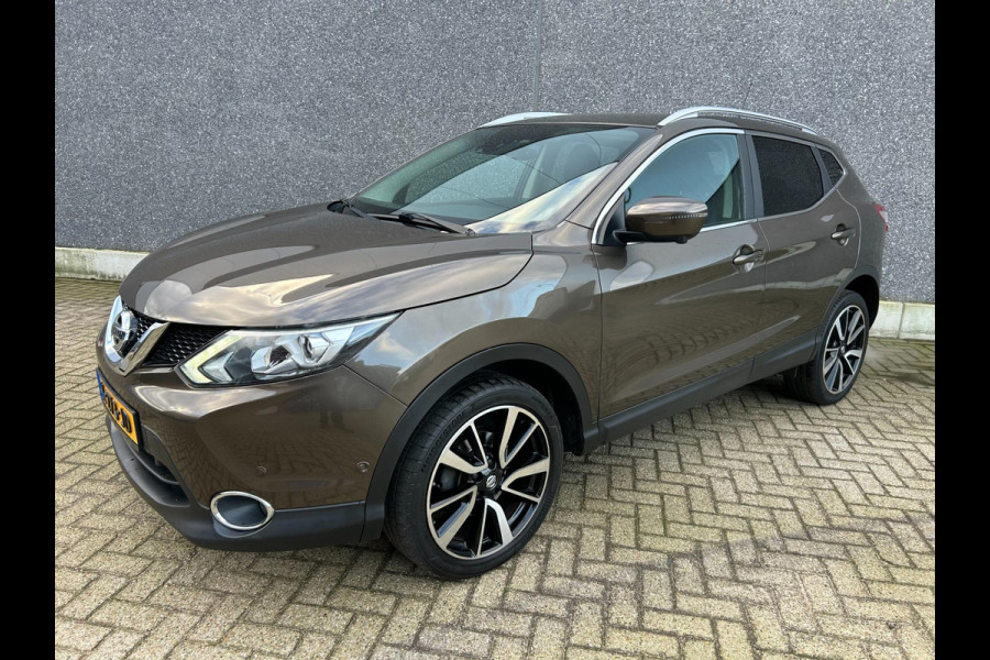 Nissan QASHQAI 1.2 Tekna | AUTOMAAT | 360° CAMERA | A.CAMERA | NAVI | BLUETOOTH | AUX | STOELVERW | APK T/M 13-1-2026 | TOPSTAAT