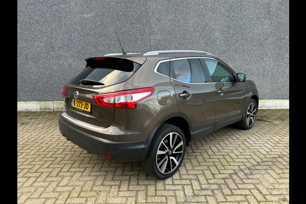 Nissan QASHQAI 1.2 Tekna | AUTOMAAT | 360° CAMERA | A.CAMERA | NAVI | BLUETOOTH | AUX | STOELVERW | APK T/M 13-1-2026 | TOPSTAAT