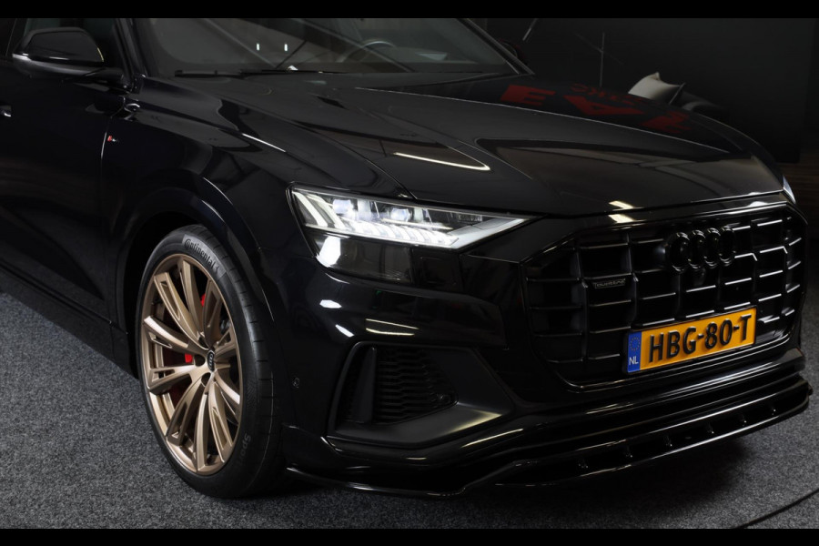 Audi Q8 55 TFSI e Quattro S Line Competition / Digital Cockpit / Head Up / Leder / Elek Stoelen / LUCHTVERING / Panodak / 23 Inch