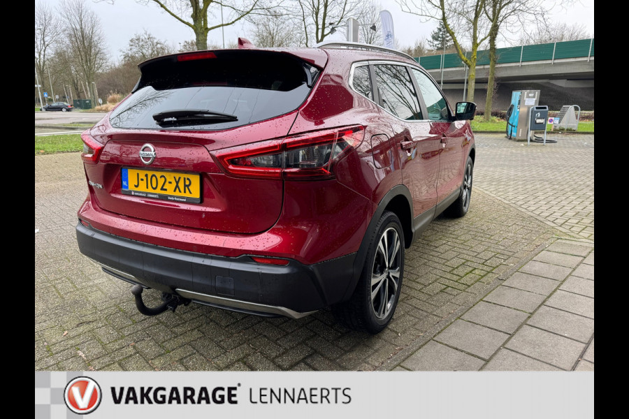 Nissan QASHQAI 1.2 N-Connecta Pano dak, navi, trekhaak, Rijklaarprijs / 12 mnd garantie