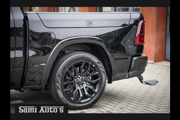 Dodge Ram 1500 LIMITED NIGHT H.O 540PK 706 Nm 2025 | XB9 | MASSAGE | BOM VOL | CREW CAB | DUBBELE CABINE | GRIJSKENTEKEN | €99950,- EXCL BTW | DE MEEST LUXUEUZE en BEGEERDE Pick-up VOORRAAD NR 2330 - 7407