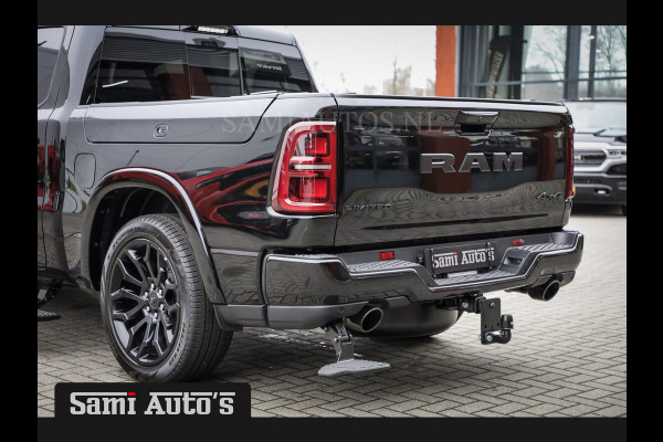 Dodge Ram 1500 LIMITED NIGHT H.O 540PK 706 Nm 2025 | XB9 | MASSAGE | BOM VOL | CREW CAB | DUBBELE CABINE | GRIJSKENTEKEN | €99950,- EXCL BTW | DE MEEST LUXUEUZE en BEGEERDE Pick-up VOORRAAD NR 2330 - 7407