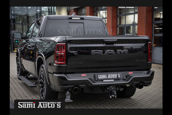 Dodge Ram 1500 LIMITED NIGHT H.O 540PK 706 Nm 2025 | XB9 | MASSAGE | BOM VOL | CREW CAB | DUBBELE CABINE | GRIJSKENTEKEN | €99950,- EXCL BTW | DE MEEST LUXUEUZE en BEGEERDE Pick-up VOORRAAD NR 2330 - 7407