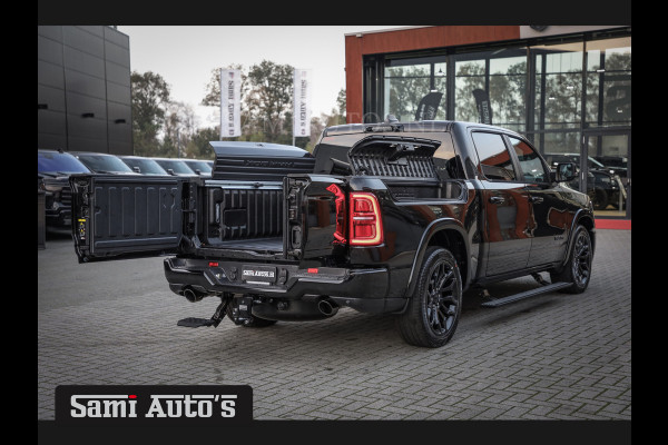 Dodge Ram 1500 DE MEEST LUXUEUZE PICK UP LIMITED NIGHT HIGH OUTPUT H.O 540PK 706 Nm 2025 | XB9 | MASSAGE | BOM VOL | CREW CAB | DUBBELE CABINE | GRIJSKENTEKEN | VOORRAAD NR 2333 - 5129