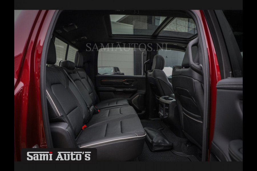 Dodge Ram 1500 LIMITED NIGHT HIGH OUTPUT 540PK 706 Nm 2025 | XB9 | MASSAGE | BOM VOL | CREW CAB | DUBBELE CABINE | GRIJSKENTEKEN | DE MEEST LUXUEUZE en BEGEERDE Pick-up | VOORRAAD NR 2302 - 7425