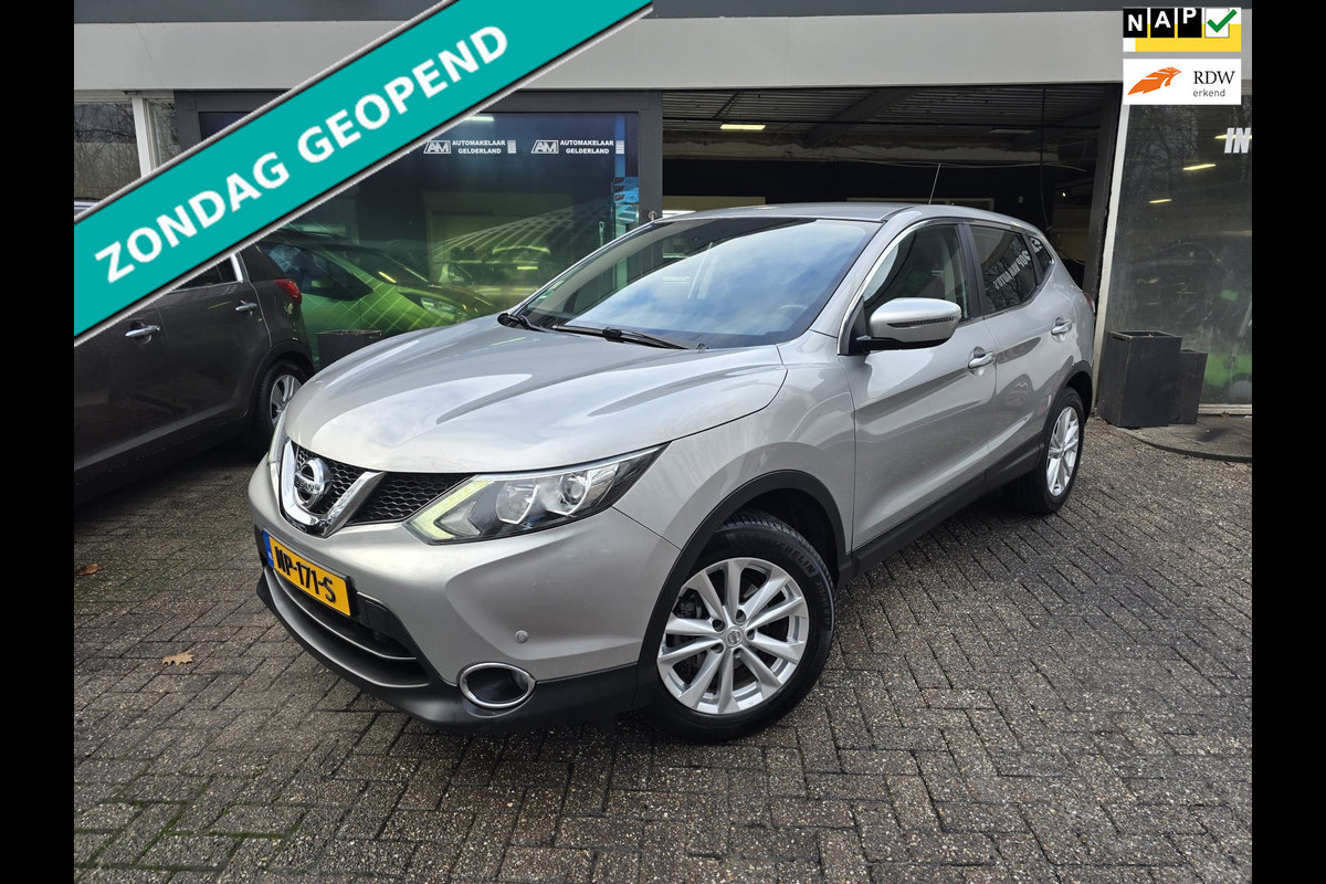 Nissan QASHQAI 1.2 Acenta | 1E EIGENAAR | 12MND GARANTIE | CAMERA | AIRCO | CRUISE |