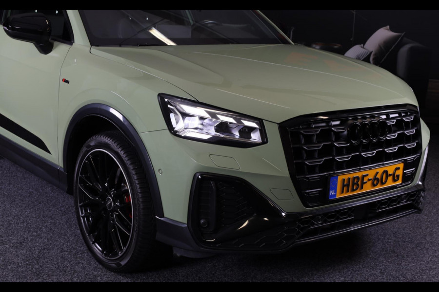 Audi Q2 35 TFSI Edition ONE S Line / AUT / ACC / Open Pano / Virtual Cockpit / Lane Assist / Leder / Navi / Camera / Led / 19 Inch