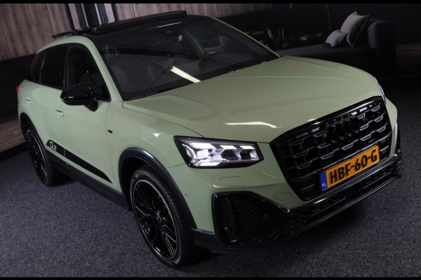 Audi Q2 35 TFSI Edition ONE S Line / AUT / ACC / Open Pano / Virtual Cockpit / Lane Assist / Leder / Navi / Camera / Led / 19 Inch