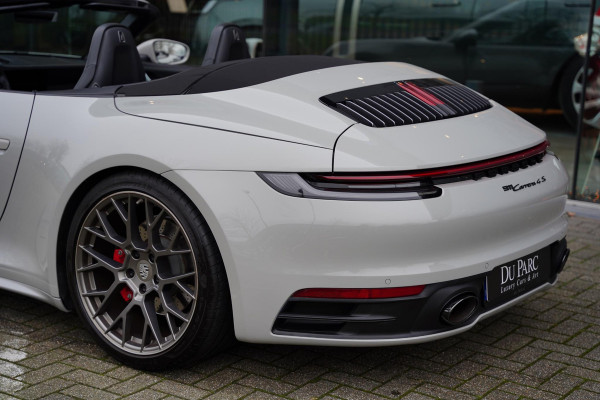 Porsche 911 992 Cabriolet 3.0 Carrera 4 S Krijtgrijs Sportuitlaat Bose