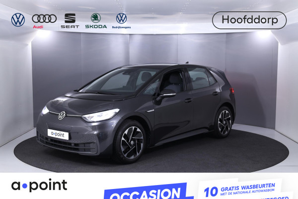 Volkswagen ID.3 Pro 58 kWh 204 pk | Private lease vanaf € 535,- pm | Navigatie | Parkeersensoren | Adaptieve cruise control | Autom. airco | Stoelverwarming |