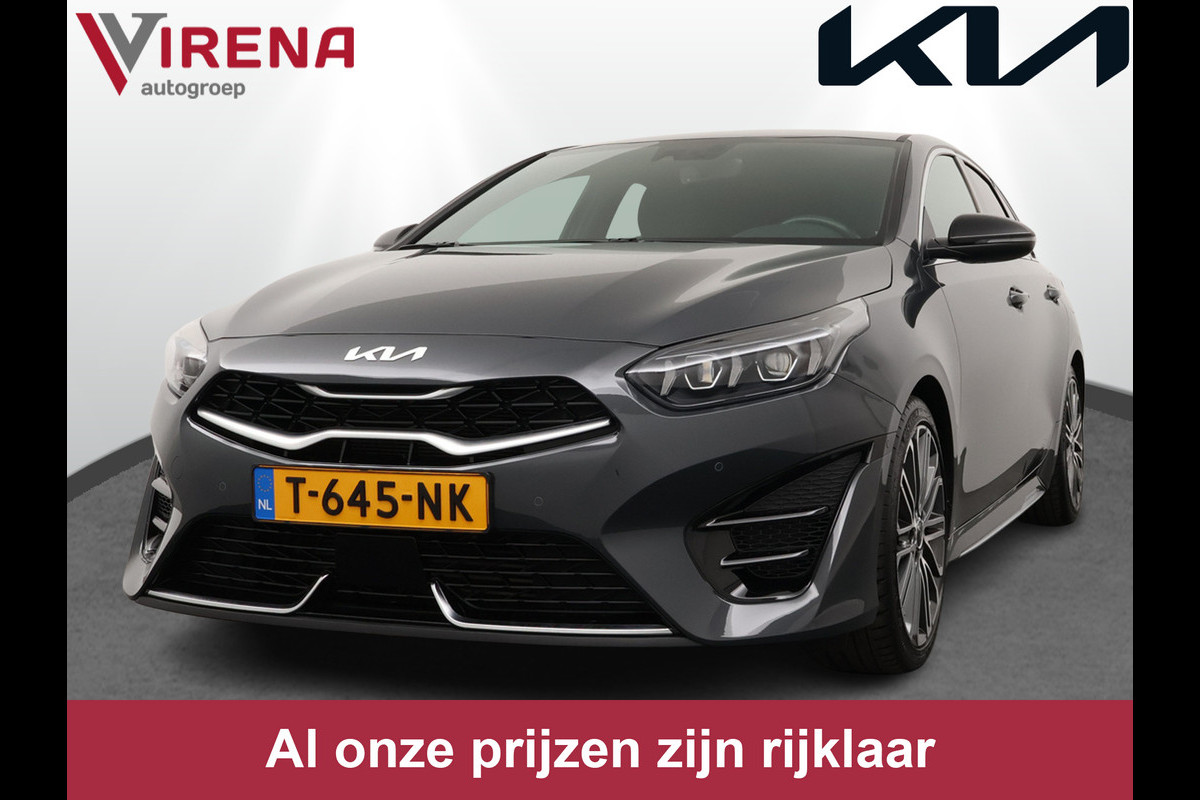 Kia ProCeed 1.5 T-GDi GT-PlusLine - JBL Audio - Apple CarPlay/Android Auto - Stoel en stuurwiel verwarming - Led Koplampen - Adaptieve Cruise Control - Fabrieksgarantie Tot 2030