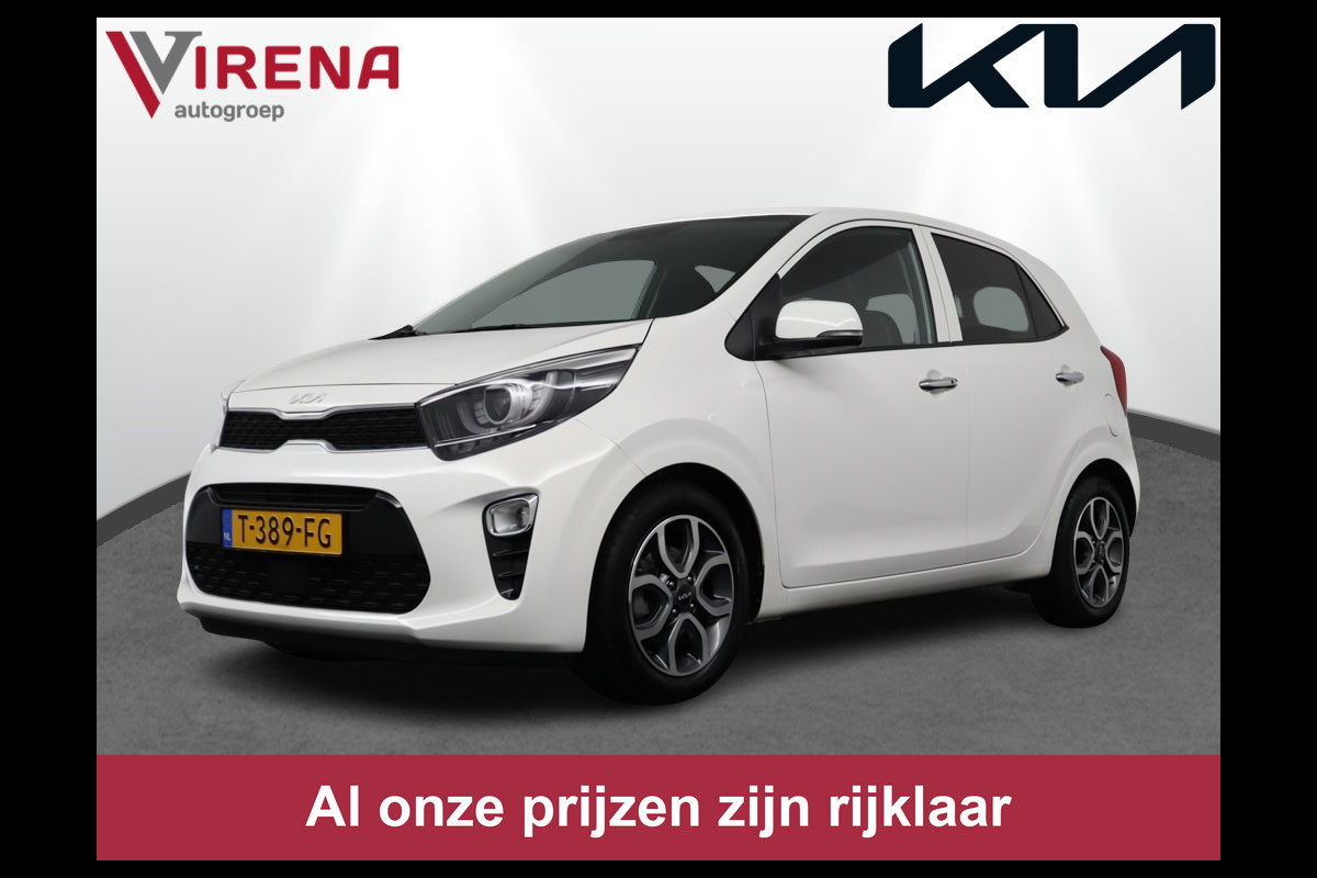 Kia Picanto 1.0 DPi DynamicPlusLine - Navigatie - Climate Control - Apple Carplay-/Android Auto - Achteruitrijcamera - Cruise Control - Fabrieksgarantie tot 06-2030