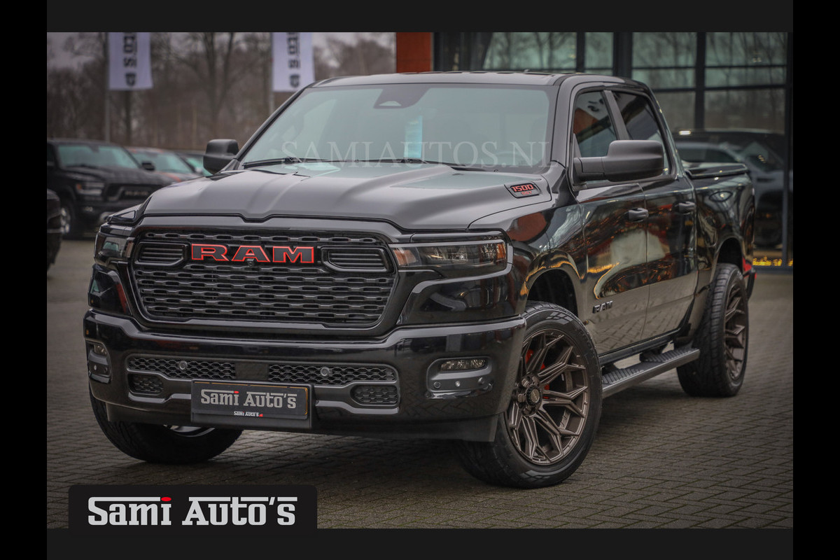 Dodge Ram GEEN MEERPRIJS | 2025 | 6 PERSOONS | HURRICANE 420PK 636 Nm | PRIJS MET LPG EN GARANTIE | DUBBELE CABINE | PICK UP | 5 PERSOONS | DC | GRIJSKENTEKEN | VOORAAD 2217- 2911 | TOP DEAL ! PRIJS ZO ALS OP DE FOTO !!!