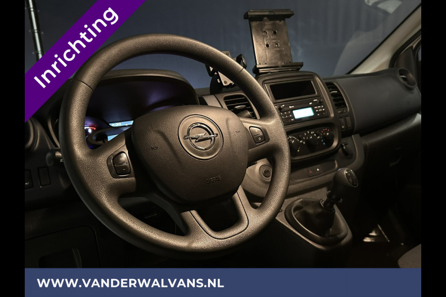 Opel Vivaro 1.6 CDTI **BPM VRIJ voor de Ondernemer** L1H1 inrichting Euro6 Airco | LED Cruisecontrol, Bijrijdersbank