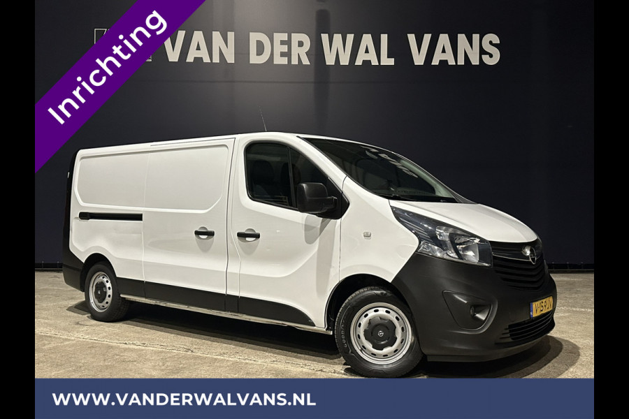 Opel Vivaro 1.6 CDTI 126pk **BPM VRIJ voor de Ondernemer** L2H1 inrichting Euro6 Airco | Navigatie | Camera | Trekhaak Parkeersensoren, LED, Cruisecontrol, Bijrijdersbank