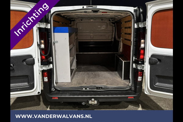 Opel Vivaro 1.6 CDTI 126pk **BPM VRIJ voor de Ondernemer** L2H1 inrichting Euro6 Airco | Navigatie | Camera | Trekhaak Parkeersensoren, LED, Cruisecontrol, Bijrijdersbank