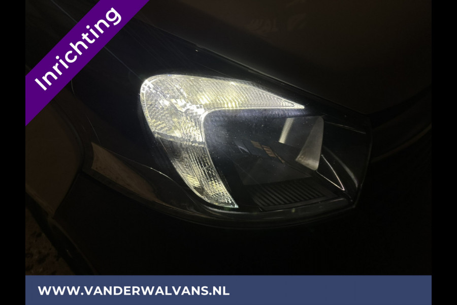 Opel Vivaro 1.6 CDTI 126pk **BPM VRIJ voor de Ondernemer** L2H1 inrichting Euro6 Airco | Navigatie | Camera | Trekhaak Parkeersensoren, LED, Cruisecontrol, Bijrijdersbank