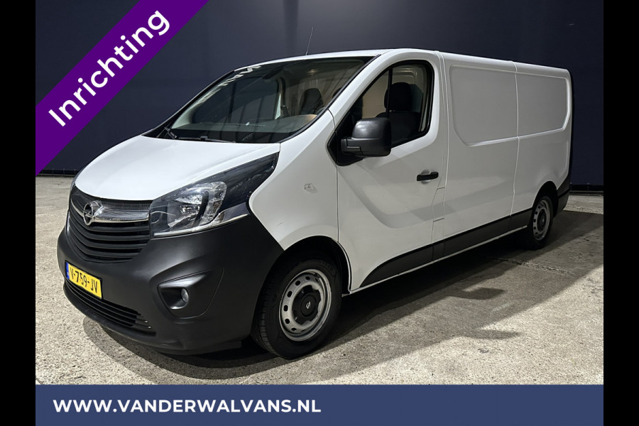 Opel Vivaro 1.6 CDTI 126pk **BPM VRIJ voor de Ondernemer** L2H1 inrichting Euro6 Airco | Navigatie | Camera | Trekhaak Parkeersensoren, LED, Cruisecontrol, Bijrijdersbank