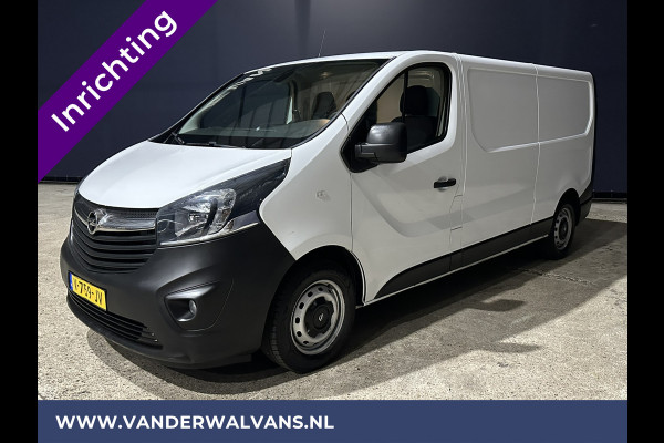 Opel Vivaro 1.6 CDTI 126pk **BPM VRIJ voor de Ondernemer** L2H1 inrichting Euro6 Airco | Navigatie | Camera | Trekhaak Parkeersensoren, LED, Cruisecontrol, Bijrijdersbank