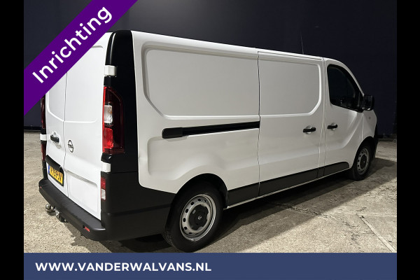 Opel Vivaro 1.6 CDTI 126pk **BPM VRIJ voor de Ondernemer** L2H1 inrichting Euro6 Airco | Navigatie | Camera | Trekhaak Parkeersensoren, LED, Cruisecontrol, Bijrijdersbank