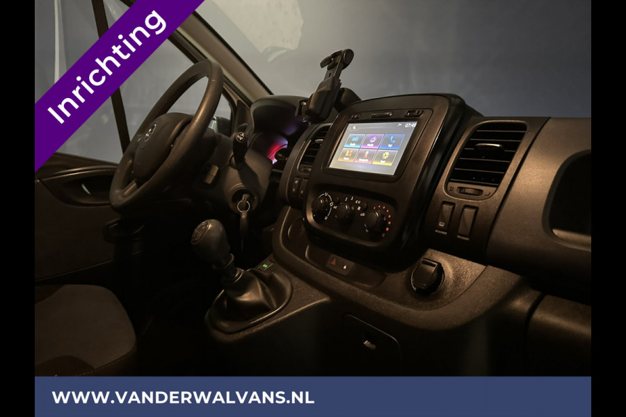 Opel Vivaro 1.6 CDTI 126pk **BPM VRIJ voor de Ondernemer** L2H1 inrichting Euro6 Airco | Navigatie | Camera | Trekhaak Parkeersensoren, LED, Cruisecontrol, Bijrijdersbank