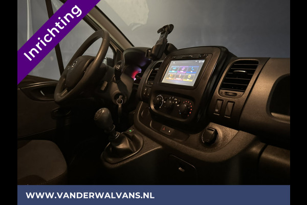 Opel Vivaro 1.6 CDTI 126pk **BPM VRIJ voor de Ondernemer** L2H1 inrichting Euro6 Airco | Navigatie | Camera | Trekhaak Parkeersensoren, LED, Cruisecontrol, Bijrijdersbank