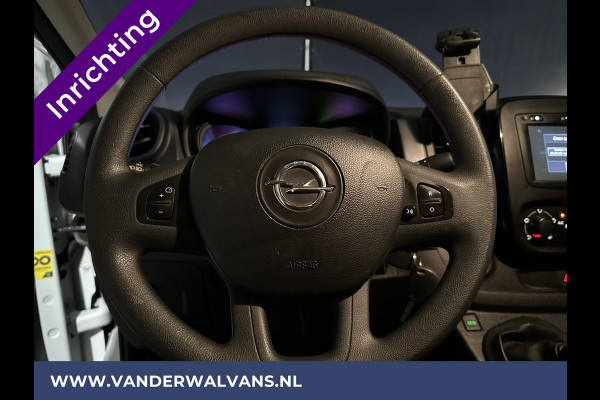 Opel Vivaro 1.6 CDTI 126pk **BPM VRIJ voor de Ondernemer** L2H1 inrichting Euro6 Airco | Navigatie | Camera | Trekhaak Parkeersensoren, LED, Cruisecontrol, Bijrijdersbank