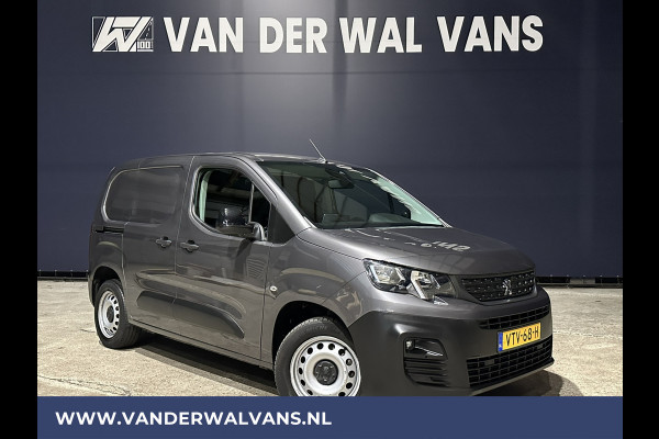 Peugeot Partner 1.5 BlueHDi 131pk **BPM VRIJ voor de Ondernemer** L1H1 Euro6 Airco | 3-Zits | Navigatie | Camera Apple Carplay, Android Auto, Cruisecontrol, Parkeersensoren, bijrijdersbank