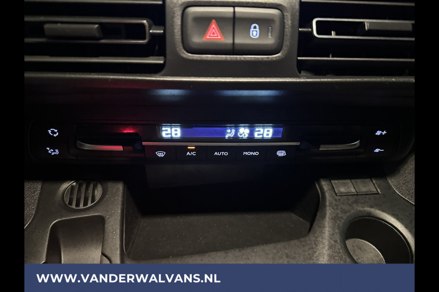 Peugeot Partner 1.5 BlueHDi 131pk **BPM VRIJ voor de Ondernemer** L1H1 Euro6 Airco | 3-Zits | Navigatie | Camera Apple Carplay, Android Auto, Cruisecontrol, Parkeersensoren, bijrijdersbank