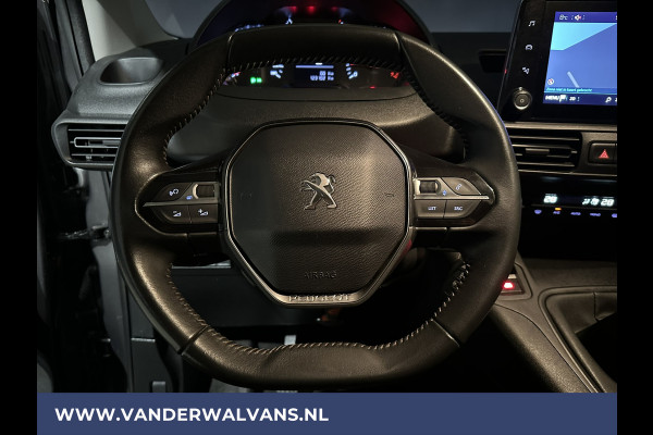 Peugeot Partner 1.5 BlueHDi 131pk **BPM VRIJ voor de Ondernemer** L1H1 Euro6 Airco | 3-Zits | Navigatie | Camera Apple Carplay, Android Auto, Cruisecontrol, Parkeersensoren, bijrijdersbank