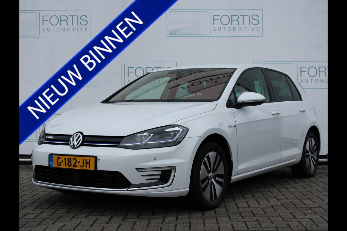 Volkswagen e-Golf e-Golf NL AUTO | VIRTUAL COCKPIT | LEDER | CAMERA | STOELVERW | SOH 94%