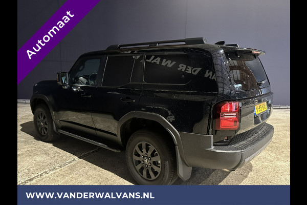 Toyota Land Cruiser 2.8 D-4D 206pk Automaat Full Option Black Edition 4x4 **BPM VRIJ** Euro6 Airco | 3500kg trekvermogen navigatie, 360 camera, adaptieve cruisecontrol, Lederen bekleding stoelverwarming, LED, Velgen