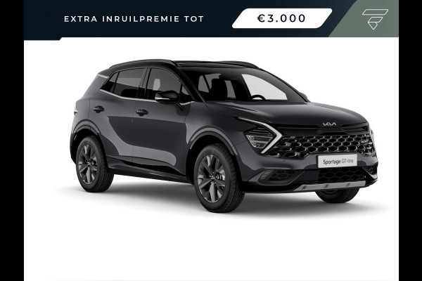 Kia Sportage 1.6 T-GDi Hybrid GT-PlusLine Binnenkort leverbaar l Kunstlederen/alcantara bekleding