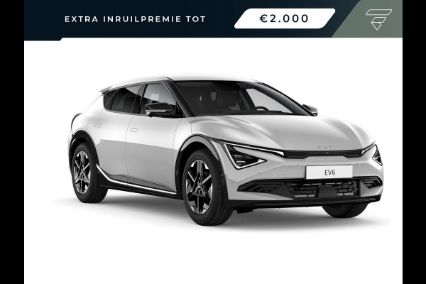 Kia Ev6 Plus 63 kWh Nieuw model l Wolf Grey l Binnenkort leverbaar l Apple Carplay/Android Auto