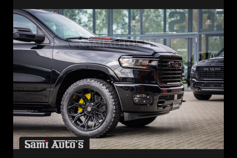 Dodge Ram 2025 LARAMIE SPORT HURRICANE 420PK 636 Nm | PRIJS MET LPG EN COVER EN GARANTIE | DUBBELE CABINE | PICK UP | 5 PERSOONS | DC | GRIJSKENTEKEN | VOORAAD 2189 - 9768