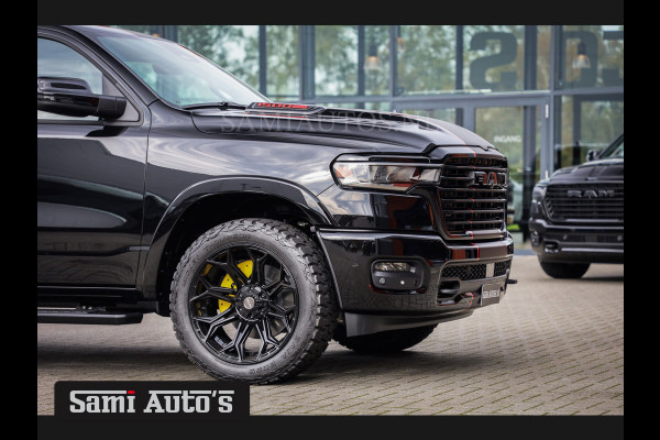 Dodge Ram 2025 LARAMIE SPORT HURRICANE 420PK 636 Nm | PRIJS MET LPG EN COVER EN GARANTIE | DUBBELE CABINE | PICK UP | 5 PERSOONS | DC | GRIJSKENTEKEN | VOORAAD 2189 - 9768